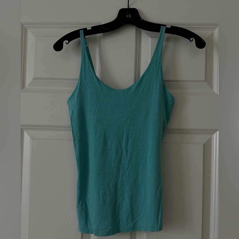 Women’s Teal Tank Top - Classic Scoop Neck
